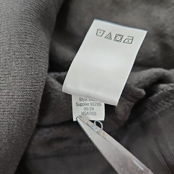 NWT Aeropostale Logo Hoodie Men's Small Grey Kangaroo Pockets NEW Original Blend - Picture 12 of 14